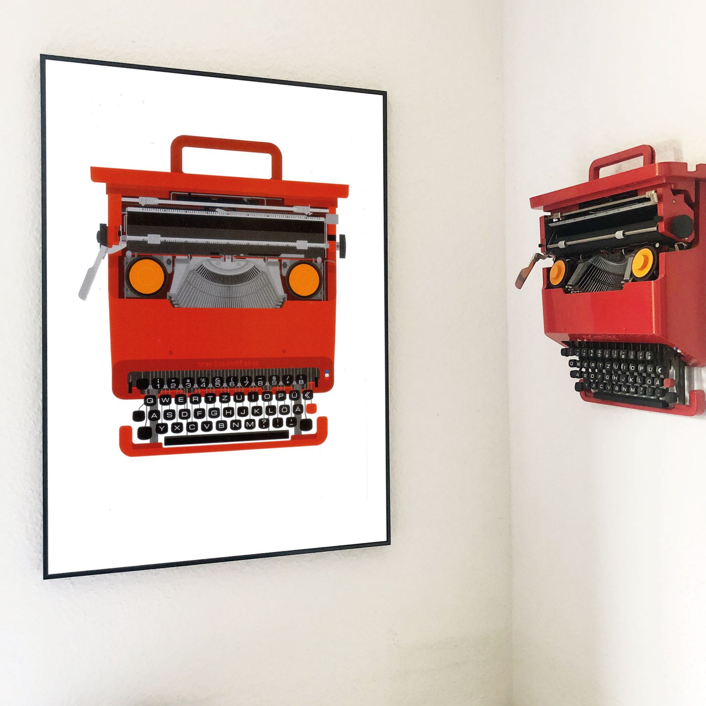 Kunstdruck Olivetti Valentine