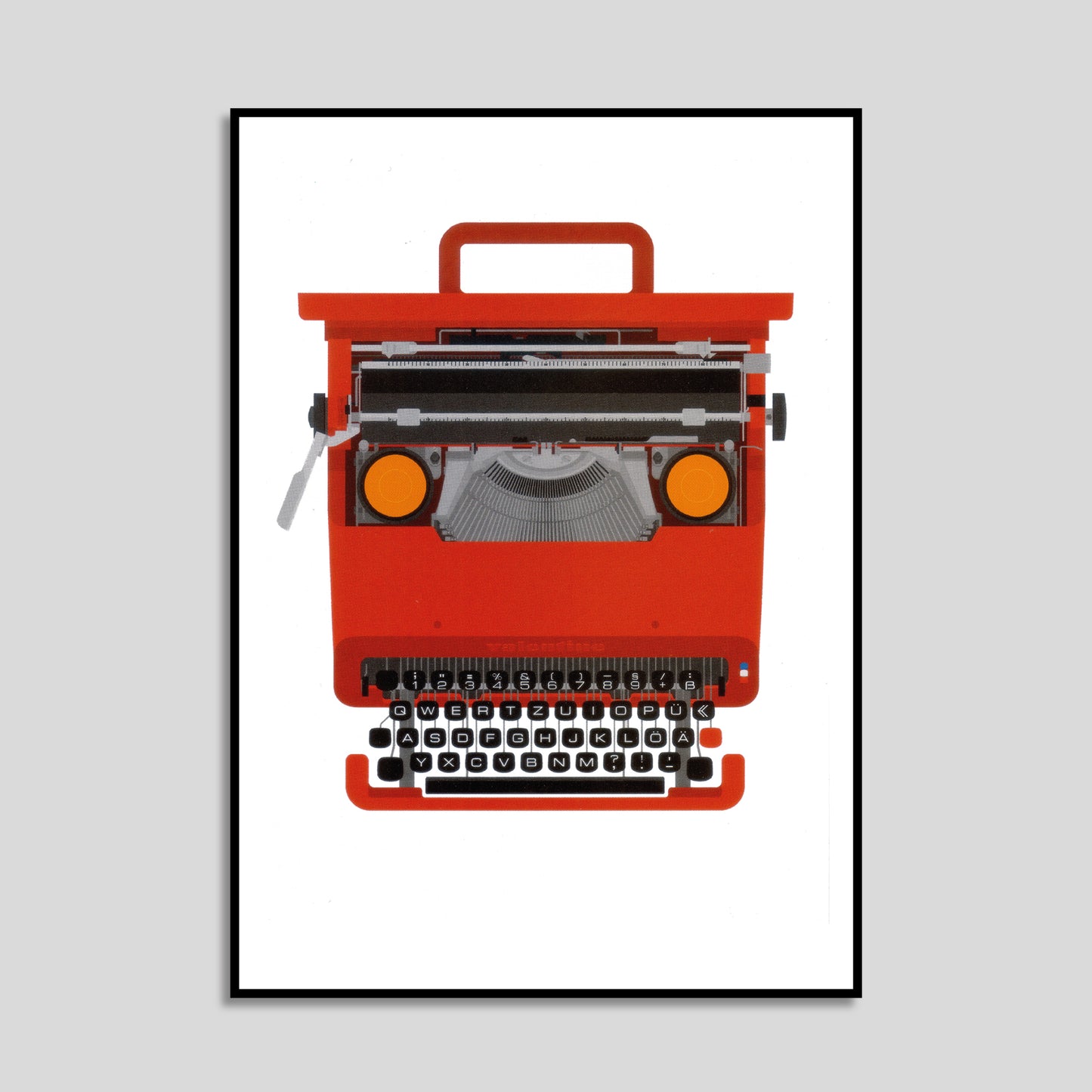 Kunstdruck Olivetti Valentine