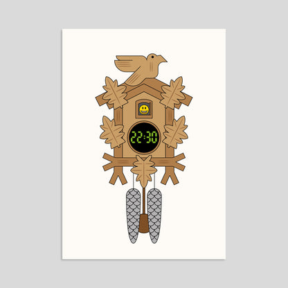 Digitale Kuckucksuhr