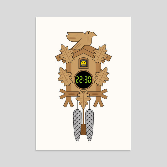 Digitale Kuckucksuhr