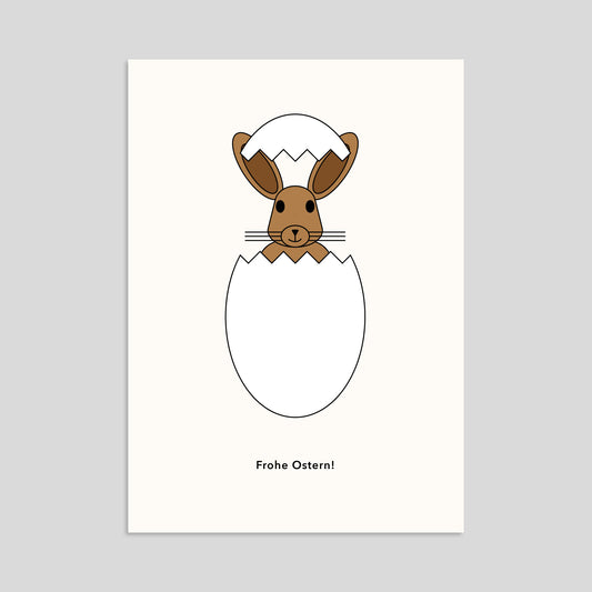 Osterhase im Ei